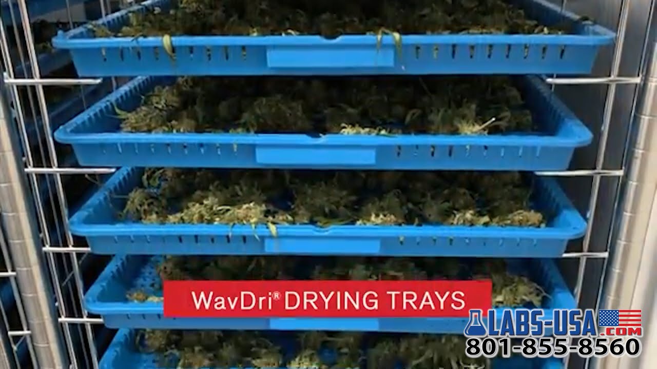 Cannabis Drying Trays by Metro