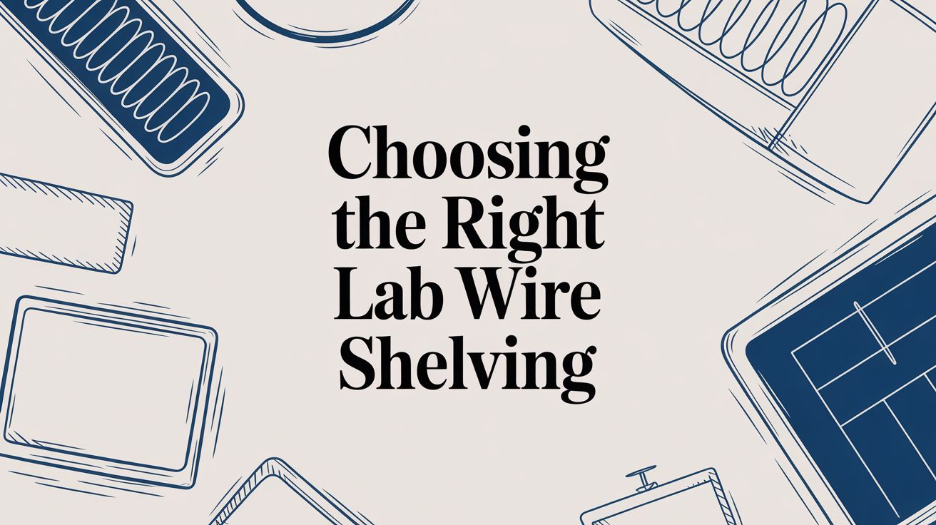 Choosing the Right Lab Wire Shelving